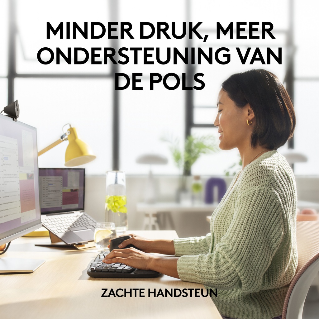 Logitech ERGO Wave Keys for Business Ergonomisch Toetsenbord - Afbeelding 5