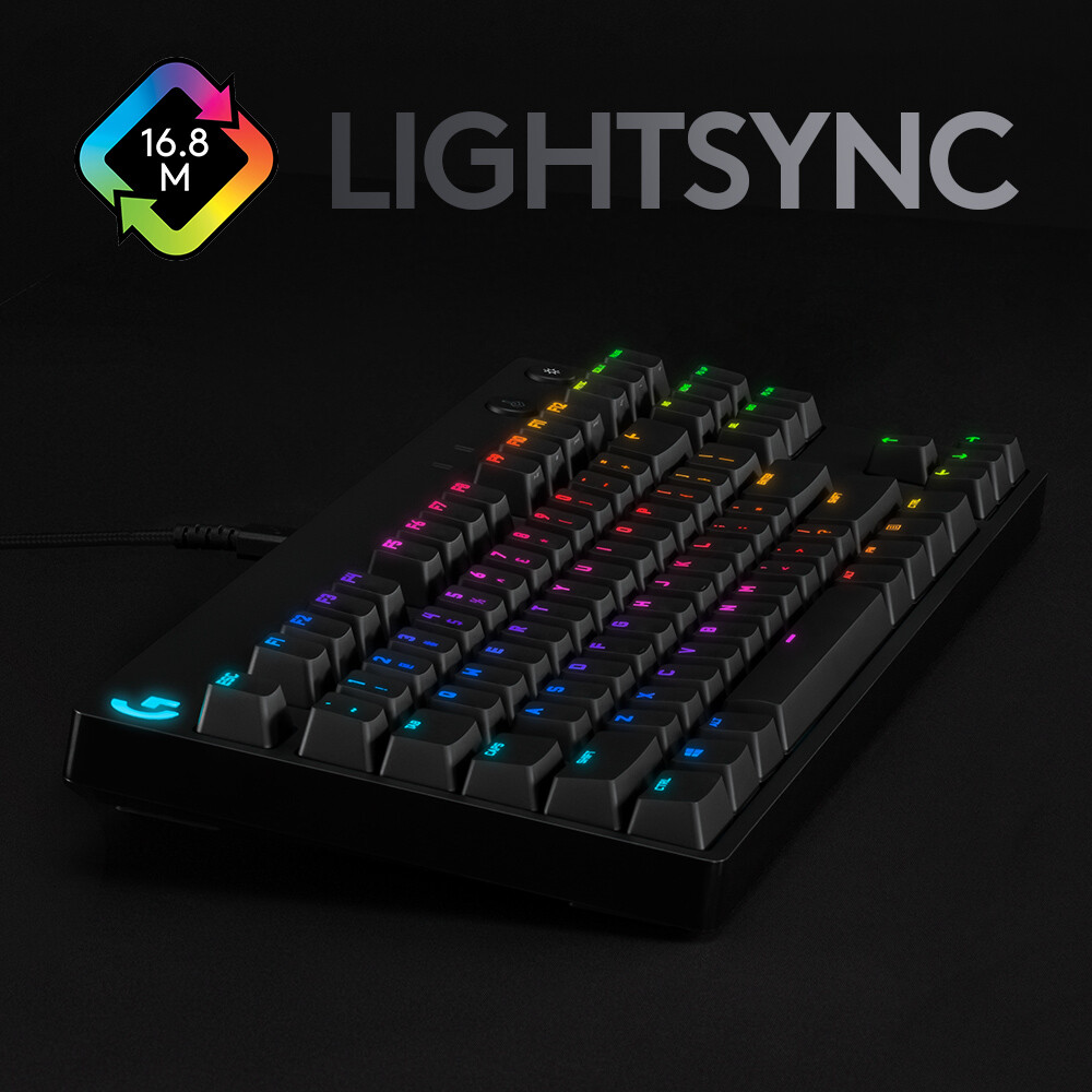 Logitech G 920-009389 toetsenbord Gamen USB QWERTZ Duits Zwart - Afbeelding 5
