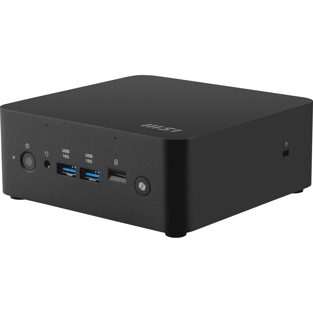 MSI Cubi NUC AI+ 2MG-001EU Copilot+ PC Intel Core Ultra 7 258V 32 GB LPDDR5x-SDRAM 1 TB SSD Windows 11 Pro Mini PC Zwart - Afbeelding 6