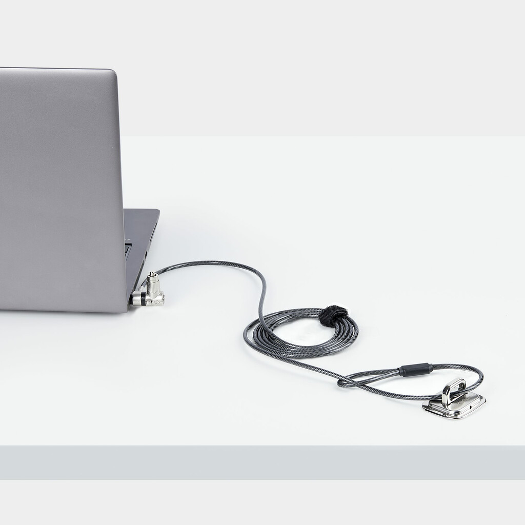 StarTech.com 25-Pack Universeel Laptop Kabelslot 2m, Security Kabel met Gedeelde Sleutel, Compatibel met Noble Wedge®/Nano/K - Afbeelding 8