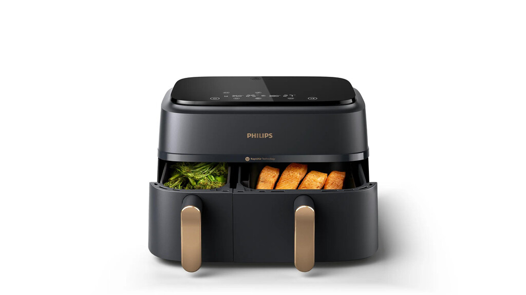 Philips 3000 series NA352/00 Airfryer met twee manden - Afbeelding 4