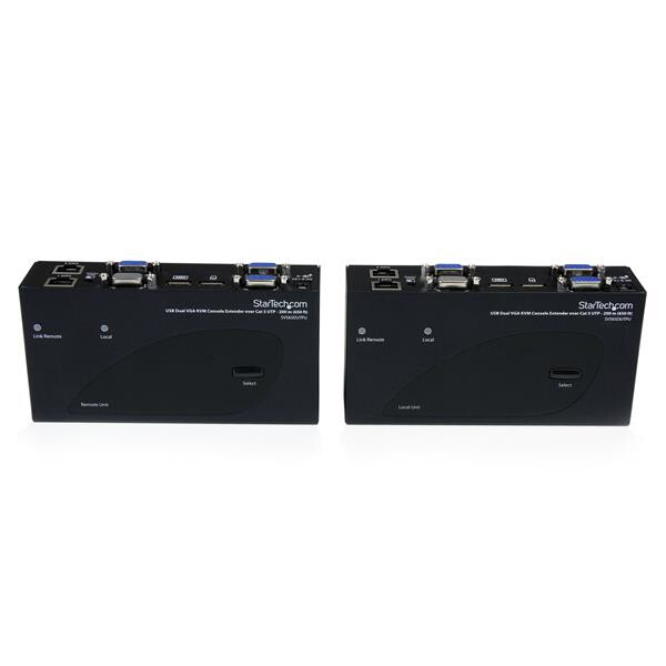 StarTech.com USB 2x VGA via Cat5 KVM Console Verlenger 200m - Afbeelding 2