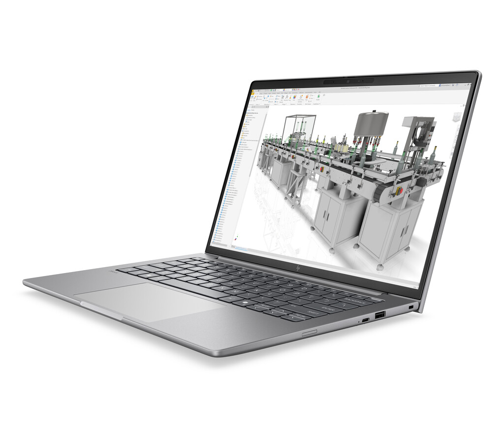 HP ZBook 8 G2i Wolf Pro Security Edition Copilot+ PC Intel Core Ultra 7 356H Mobiel werkstation 35,6 cm (14") WQXGA 32 GB DDR5- - Afbeelding 3