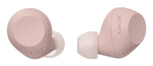 Sony U.K. WFC710NP.CE7 hoofdtelefoon/headset True Wireless Stereo (TWS) In-ear Muziek/Voor elke dag USB Type-C Bluetooth Roze