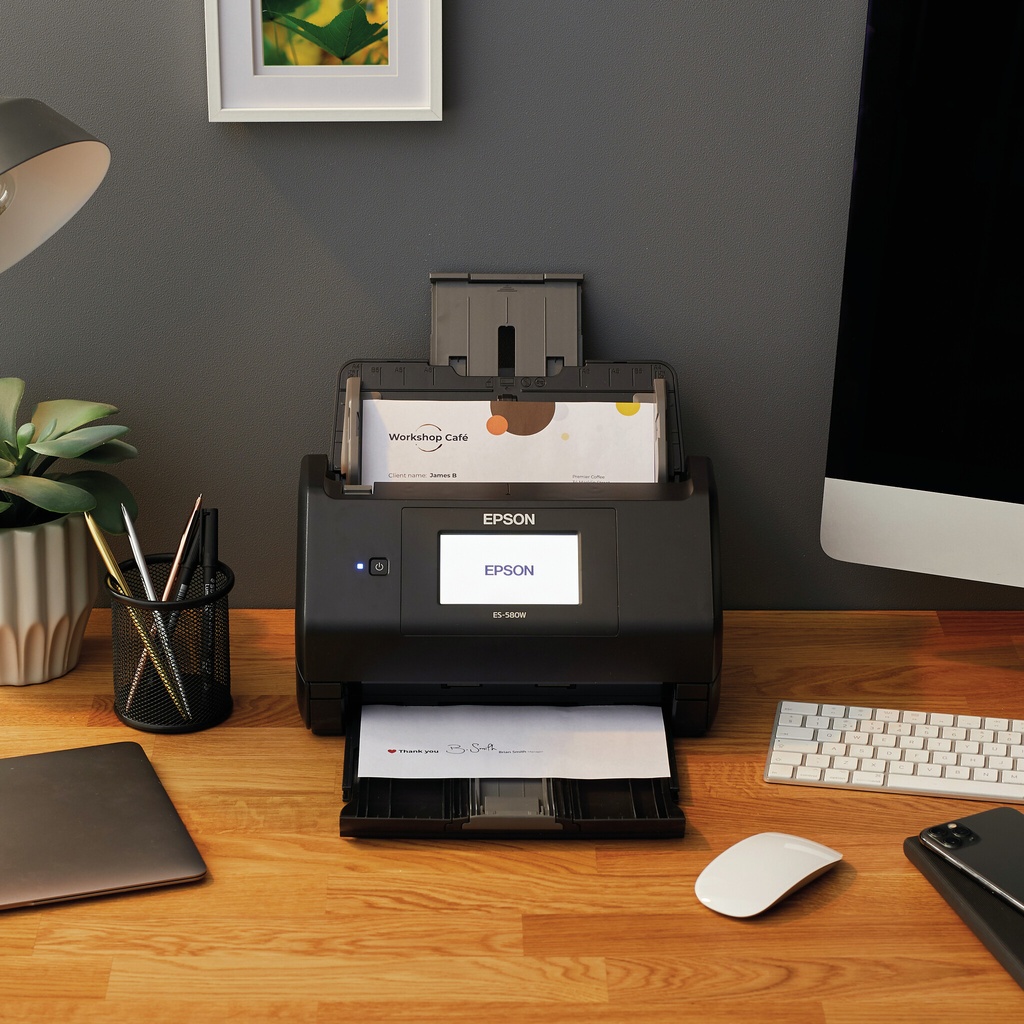 Epson WorkForce ES-580W, A4 automatische duplexscanner met Wi-Fi en gebruiksvriendelijk touchscreen - Afbeelding 12
