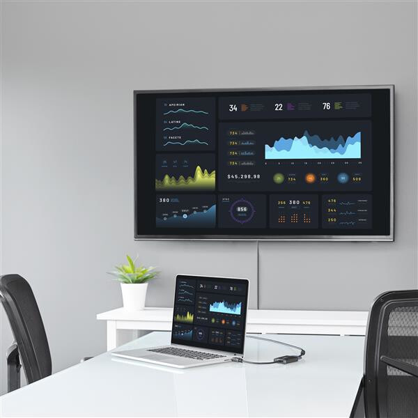 StarTech.com HDMI naar VGA video adapter / converter met audio voor desktop PC / Laptop / Ultrabook - 1920x1080 - Afbeelding 4
