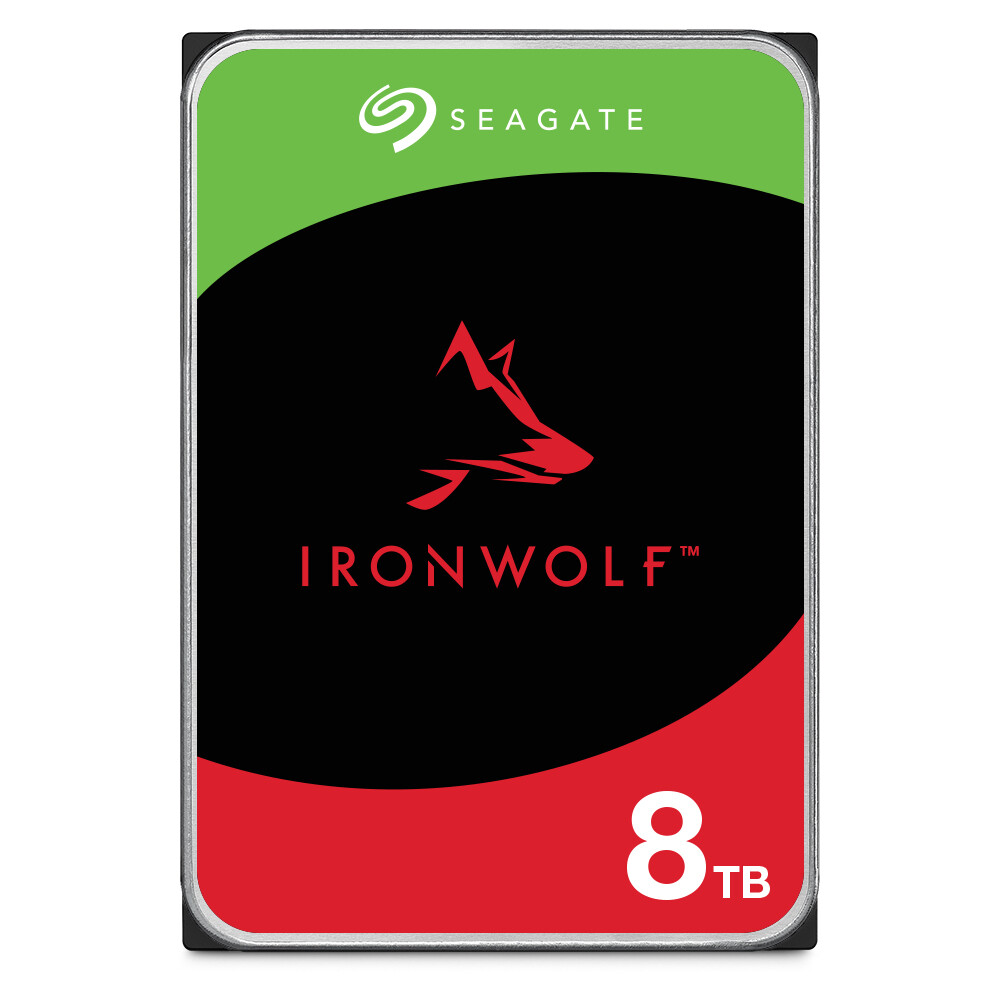 Seagate IronWolf ST8000VN004_B2 interne harde schijf 8 TB 7200 RPM 256 MB 3.5" SATA III