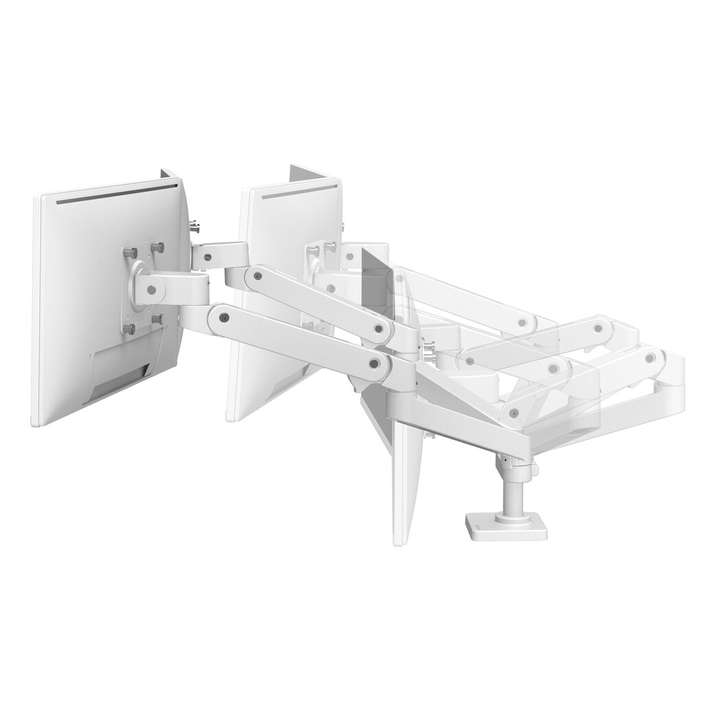 Ergotron LX Pro Series 45-686-290 flat panel bureau steun 68,6 cm (27") Wit - Afbeelding 8