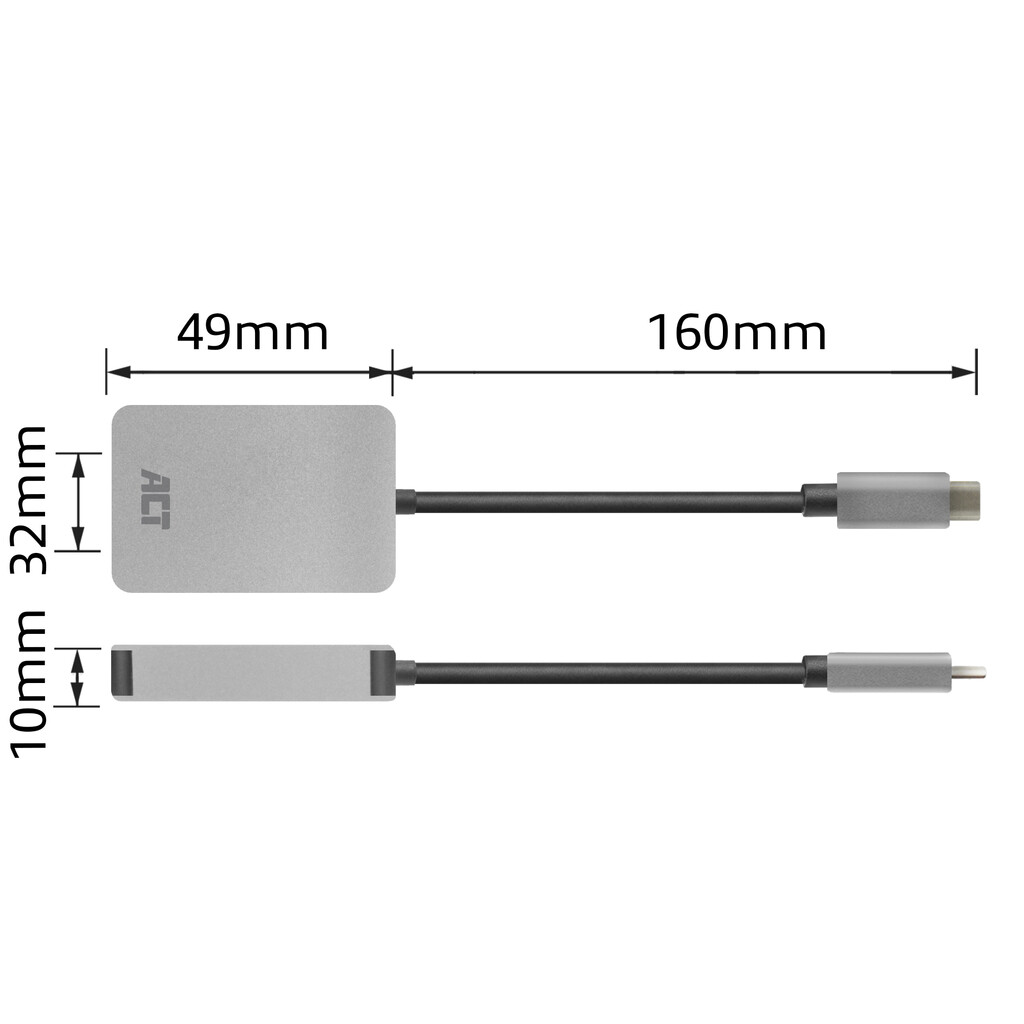 ACT USB-C kaartlezer voor SD en micro SD, SD 4.0 UHS-II - Afbeelding 7