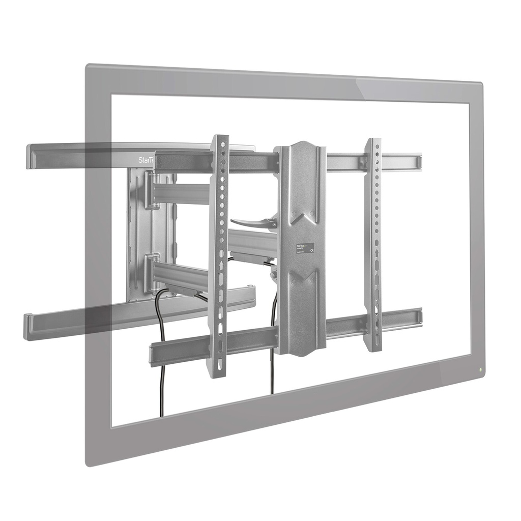 StarTech.com TV Muurbeugel voor VESA Schermen tot 80" (50kg) - Universele Full Motion TV Beugel - Scharnierende Arm om Scherm te - Afbeelding 3