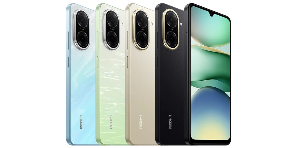 Xiaomi Redmi A5 17,5 cm (6.88") Dual SIM Android 15 4G USB Type-C 3 GB 64 GB 5200 mAh Blauw - Afbeelding 2
