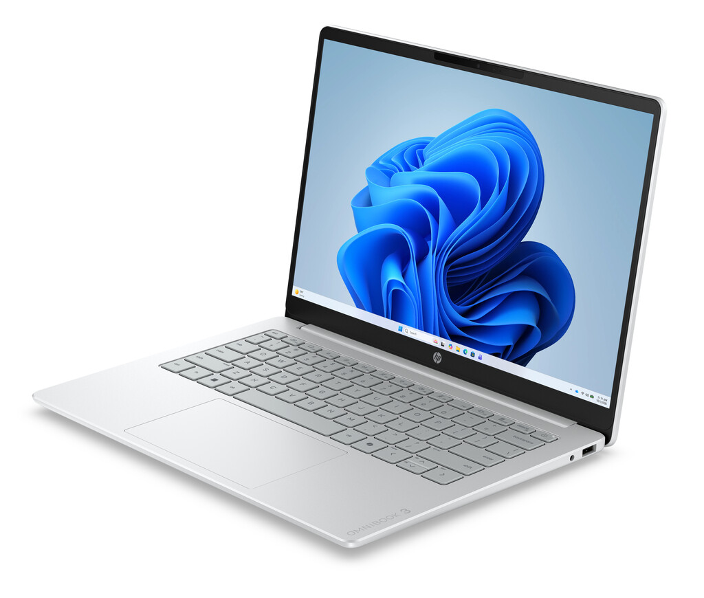 HP OmniBook 3 AI PC 14-ht0013ndx Intel Core 3 Laptop 35,6 cm (14") 2K 8 GB DDR5-SDRAM 512 GB SSD Wi-Fi 6 (802.11ax) Windows 11 H - Afbeelding 3