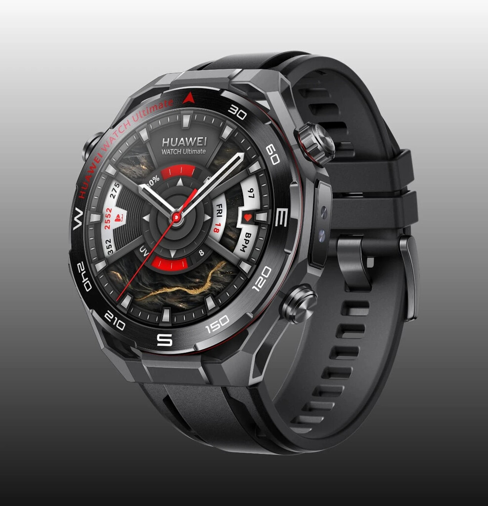 Huawei 55020GBB smartwatch & sportwatch 3,81 cm (1.5") LTPO 48.5 mm Digitaal 466 x 466 Pixels Zwart Wifi GPS - Afbeelding 5