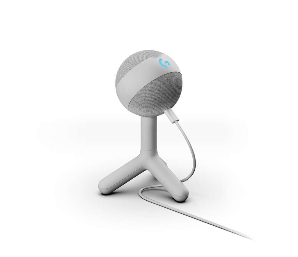 LOGITECH Yeti GX Dynamic RGB Gaming Mic with LIGHTSYNC - OFF WHITE - EMEA28-935 - Afbeelding 6