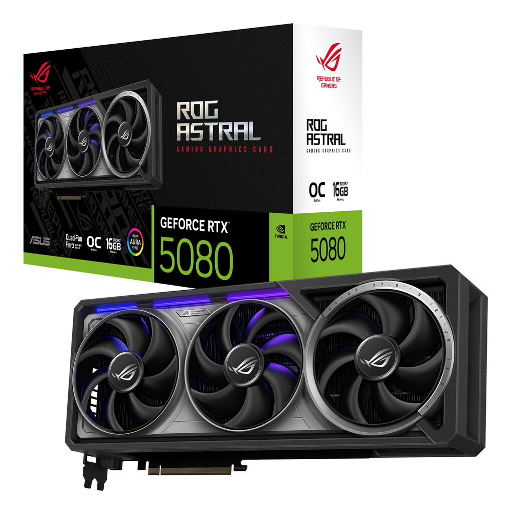 ASUS ROG Astral - -RTX5080-O16G-GAMING NVIDIA GeForce RTX 5080 16 GB GDDR7 - Afbeelding 13