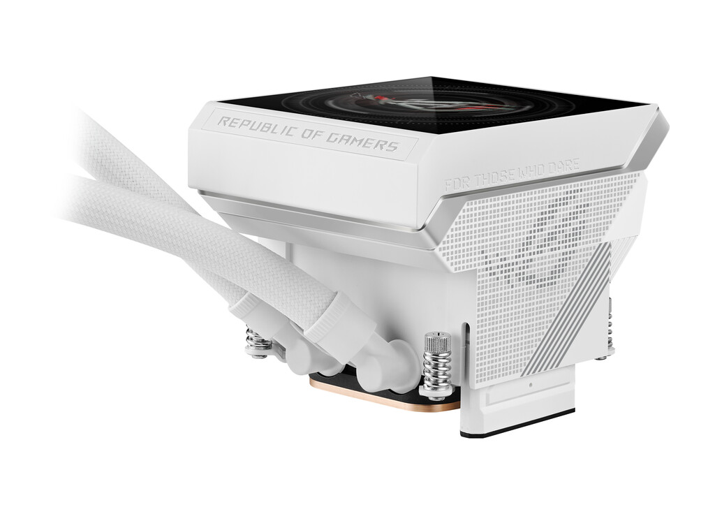 ASUS ROG Strix LC IV 360 ARGB LCD White Edition Processor Kit voor vloeistofkoeling 12 cm Wit - Afbeelding 9