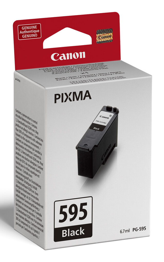 Canon PG-595 inktcartridge 1 stuk(s) Origineel Zwart - Afbeelding 3