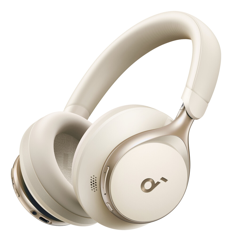 Soundcore Space One Headset Bedraad en draadloos Hoofdband Oproepen/muziek Bluetooth Crème - Afbeelding 7