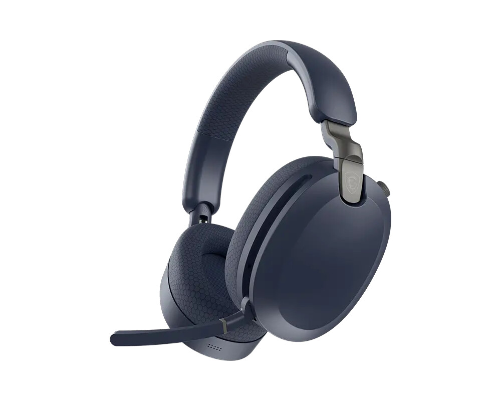 MSI MAESTRO 500 Wireless Headset Draadloos Hoofdband Gamen Bluetooth Blauw - Afbeelding 2