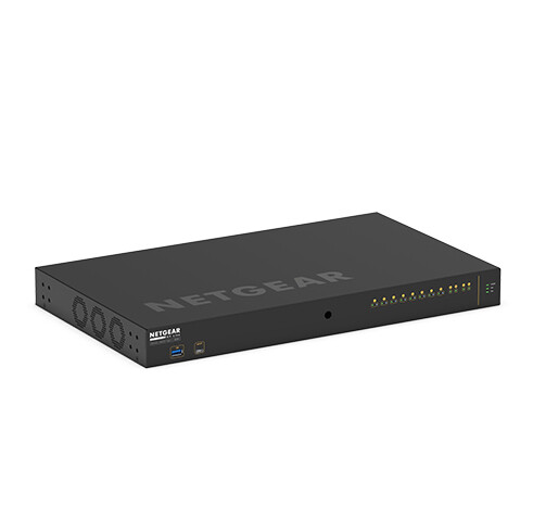 NETGEAR GSM4212UX Managed L2/L3 Gigabit Ethernet (10/100/1000) Power over Ethernet (PoE) 1U Zwart - Afbeelding 3