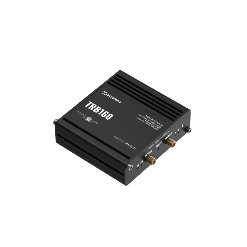 Teltonika TRB160 4G LTE Cat6 IoT-Gateway gateway/controller 10, 100, 1000 Mbit/s - Afbeelding 2