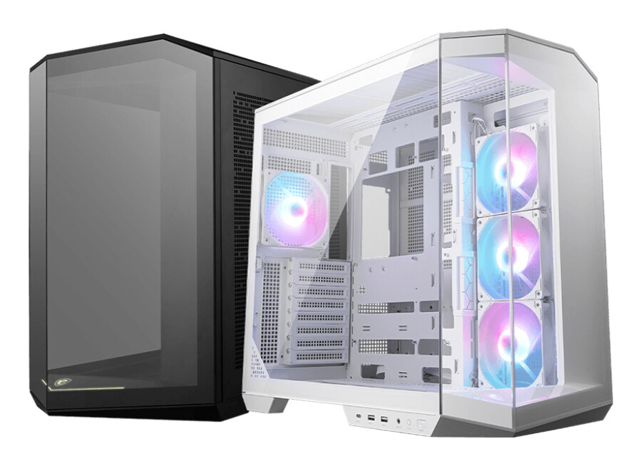 MSI MAG Pano 100R PZ Midi Tower Wit - Afbeelding 3