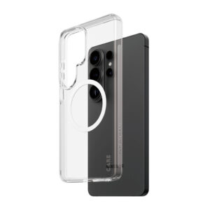 PanzerGlass CARE™ by ® Urban Explorer Case Transparent w. White Qi Samsung Galaxy S26 Ultra mobiele telefoon behuizi