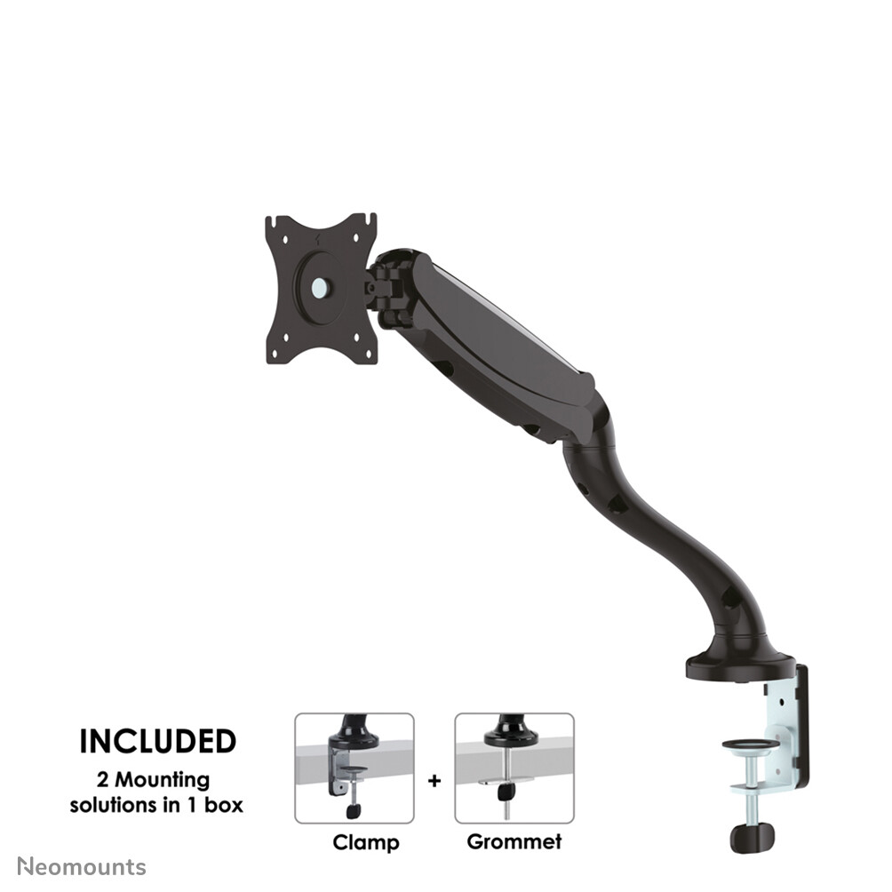 Neomounts NM-D500BLACK Monitorarm 10-30" - gasveer - Afbeelding 2