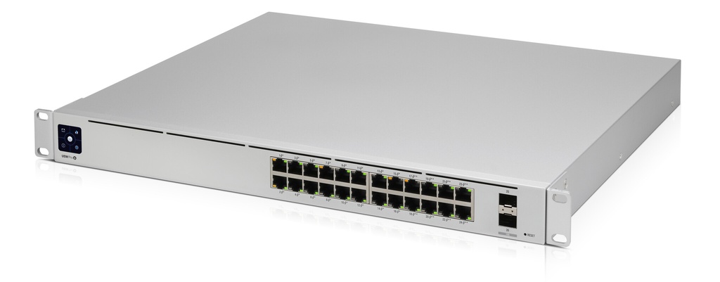 Ubiquiti Networks UniFi Pro 24-Port PoE Managed L2/L3 Gigabit Ethernet (10/100/1000) Power over Ethernet (PoE) 1U Zilver - Afbeelding 3