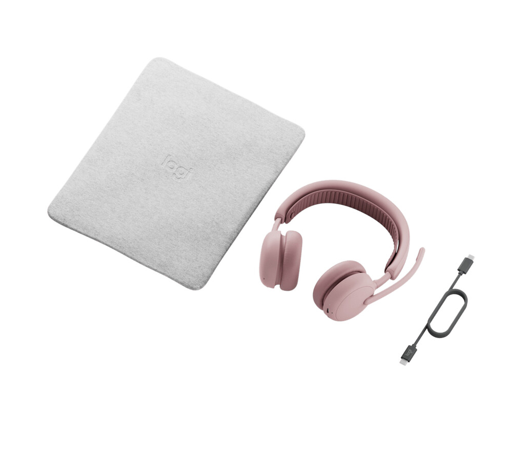 Logitech Zone Wireless 2 ES Headset Bedraad en draadloos Hoofdband Oproepen/muziek USB Type-C Bluetooth Roze - Afbeelding 6