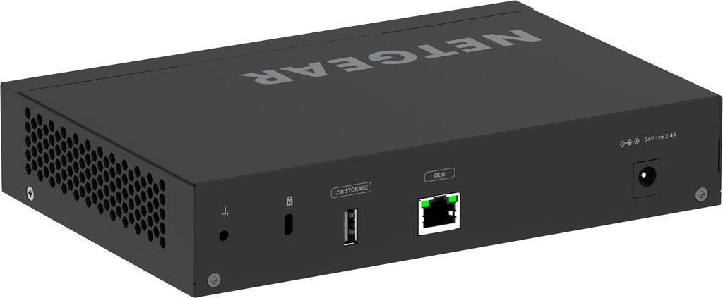 NETGEAR GSM4210PD Managed L2/L3 Gigabit Ethernet (10/100/1000) Power over Ethernet (PoE) Zwart - Afbeelding 6