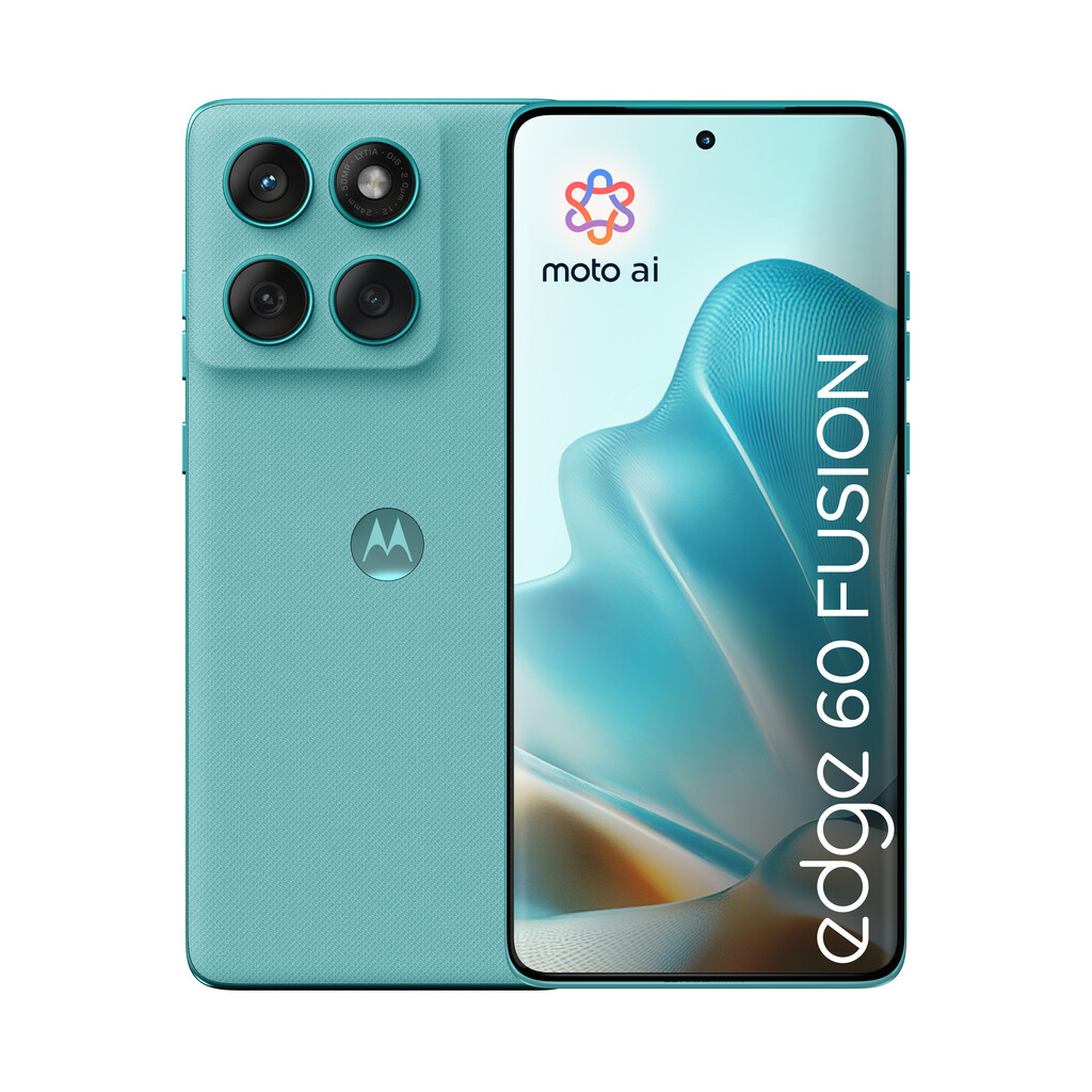 Motorola edge 60 fusion 16,9 cm (6.67") Dual SIM Android 15 5G USB Type-C 8 GB 256 GB 5200 mAh Turkoois - Afbeelding 3