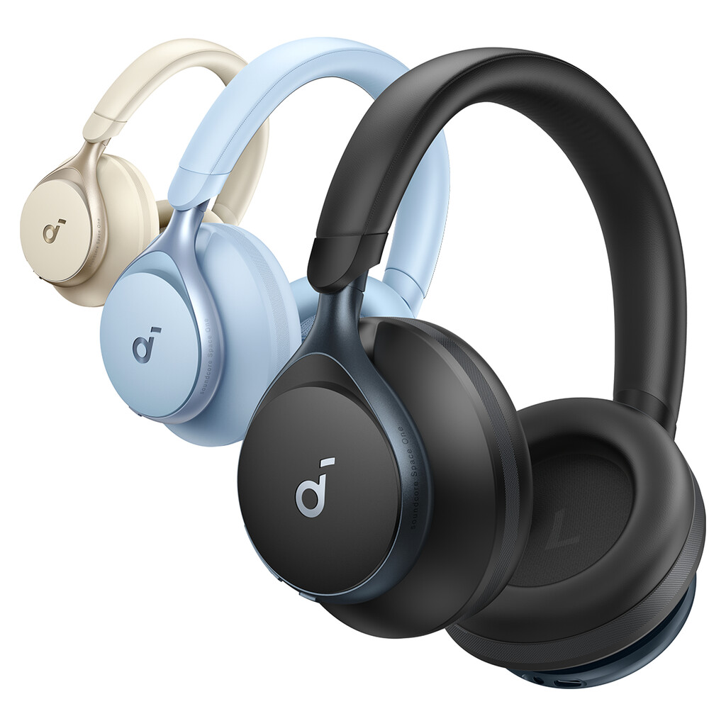 Soundcore Space One Headset Bedraad en draadloos Hoofdband Oproepen/muziek Bluetooth Zwart - Afbeelding 2