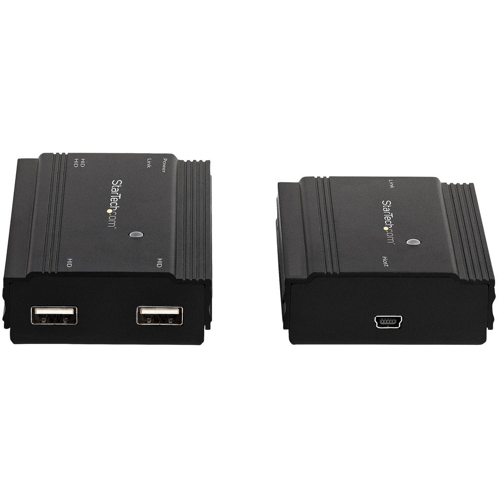 StarTech.com 4-Port USB 2.0 Extender Hub over Single CAT5e/CAT6 Ethernet Kabel (RJ45) - 100m - USB Extender Hub Adapter Kit - M - Afbeelding 5