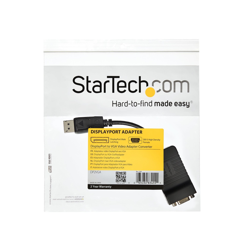 StarTech.com DisplayPort naar VGA Video Adapter Converter - Afbeelding 4