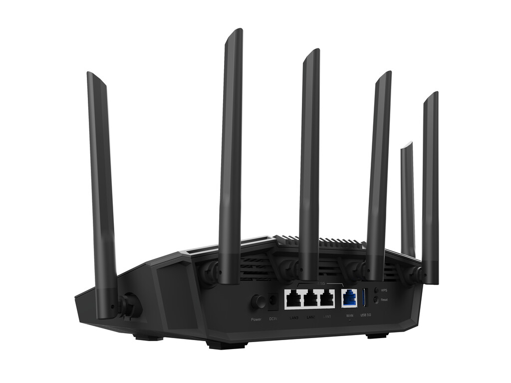 ASUS RT-BE90U BE9400 AiMesh draadloze router 2.5 Gigabit Ethernet Tri-band (2,4 GHz / 5 GHz / 6 GHz) Zwart - Afbeelding 12
