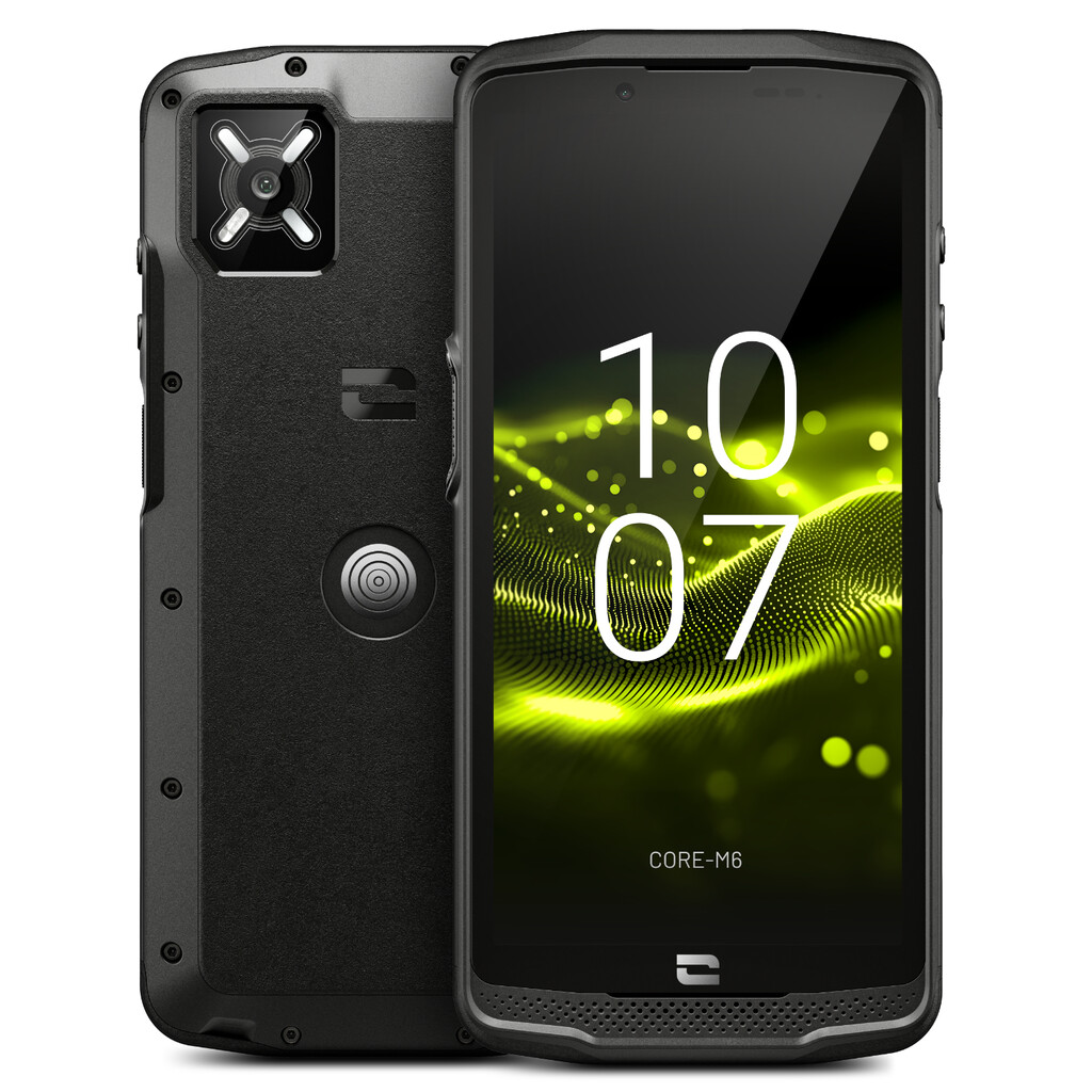 Crosscall CORE-M6 15,2 cm (5.99") Dual SIM Android 15 5G USB Type-C 6 GB 128 GB 4950 mAh Zwart