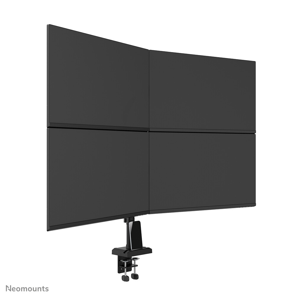 Neomounts DS60-600BL2-2 Quadruple monitorarm voor vier schermen 10-32" - Afbeelding 11