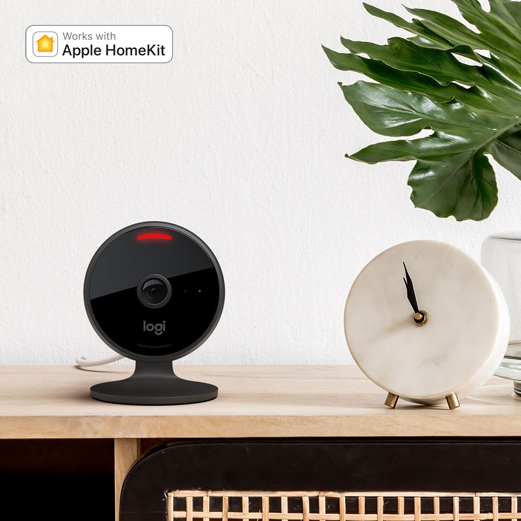 Logitech Circle View Bullet IP-beveiligingscamera Binnen & buiten 1920 x 1080 Pixels Bureau/muur - Afbeelding 3