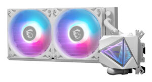 MSI MAG Coreliquid I240 Processor Kit voor vloeistofkoeling 12 cm Wit 1 stuk(s)