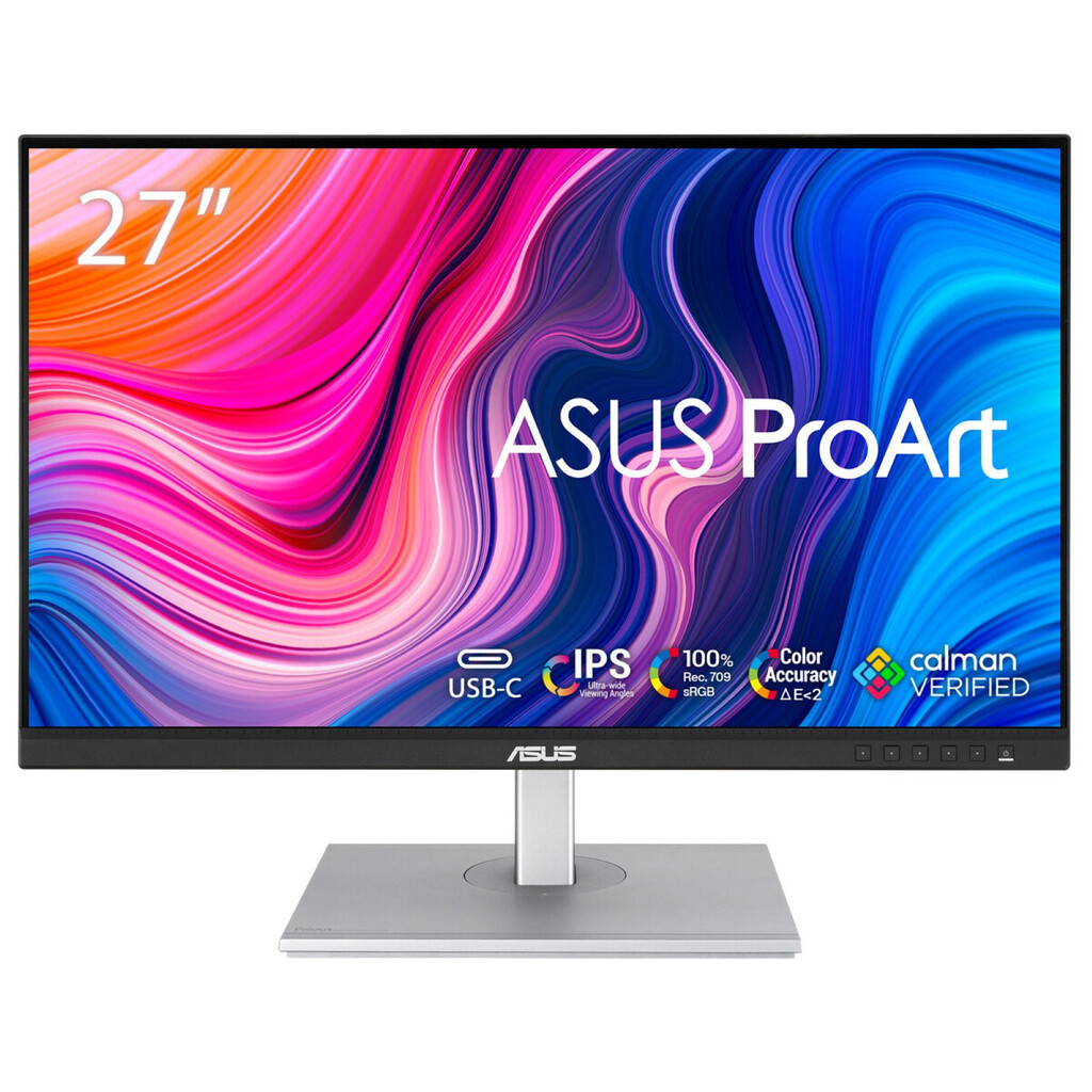 ASUS ProArt PA278CV computer monitor 68,6 cm (27") 2560 x 1440 Pixels Quad HD LED Zwart