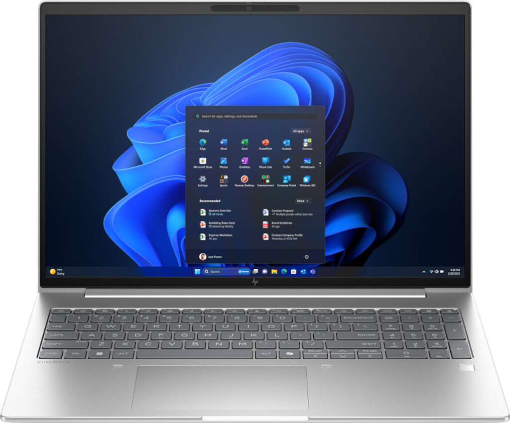 HP EliteBook 6 G1i 16 AI PC Intel Core Ultra 5 235U Laptop 40,6 cm (16") WUXGA 16 GB DDR5-SDRAM 512 GB SSD Wi-Fi 6E (802.11ax) W