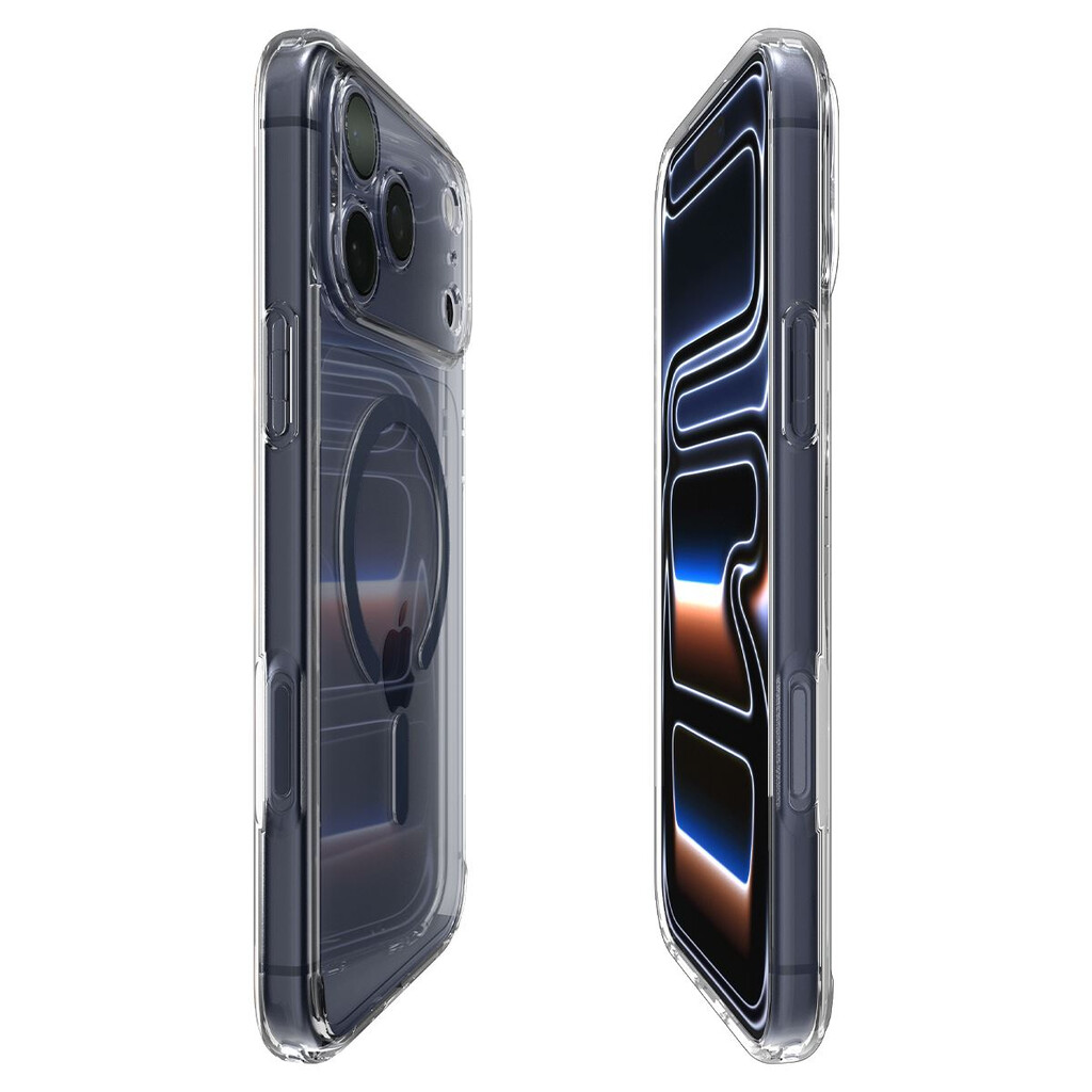 Spigen Ultra Hybrid (Mag Fit) mobiele telefoon behuizingen 17,5 cm (6.9") Hoes Donkerblauw, Transparant - Afbeelding 6