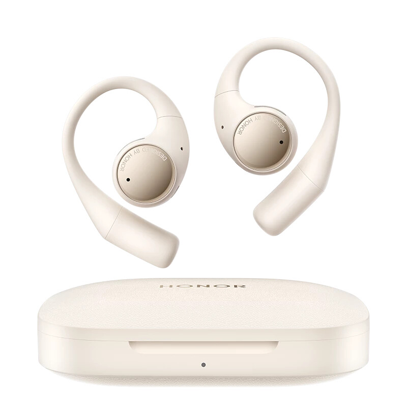 Honor Earbuds Open Headset Draadloos In-ear Oproepen/muziek USB Type-C Bluetooth Goud - Afbeelding 2