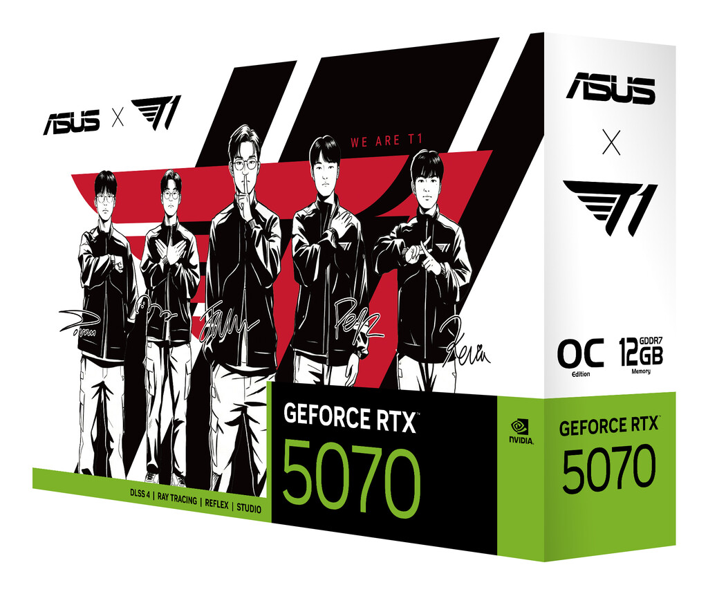 ASUS T1-RTX5070-O12G-GAMING NVIDIA GeForce RTX 5070 12 GB GDDR7 - Afbeelding 12