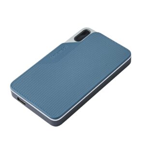 Intenso Lesen/Schreiben bis zu 500 MB/s/1TB USB Type-C 3.2 Gen 1 (3.1 Gen 1) Blauw, Grijs
