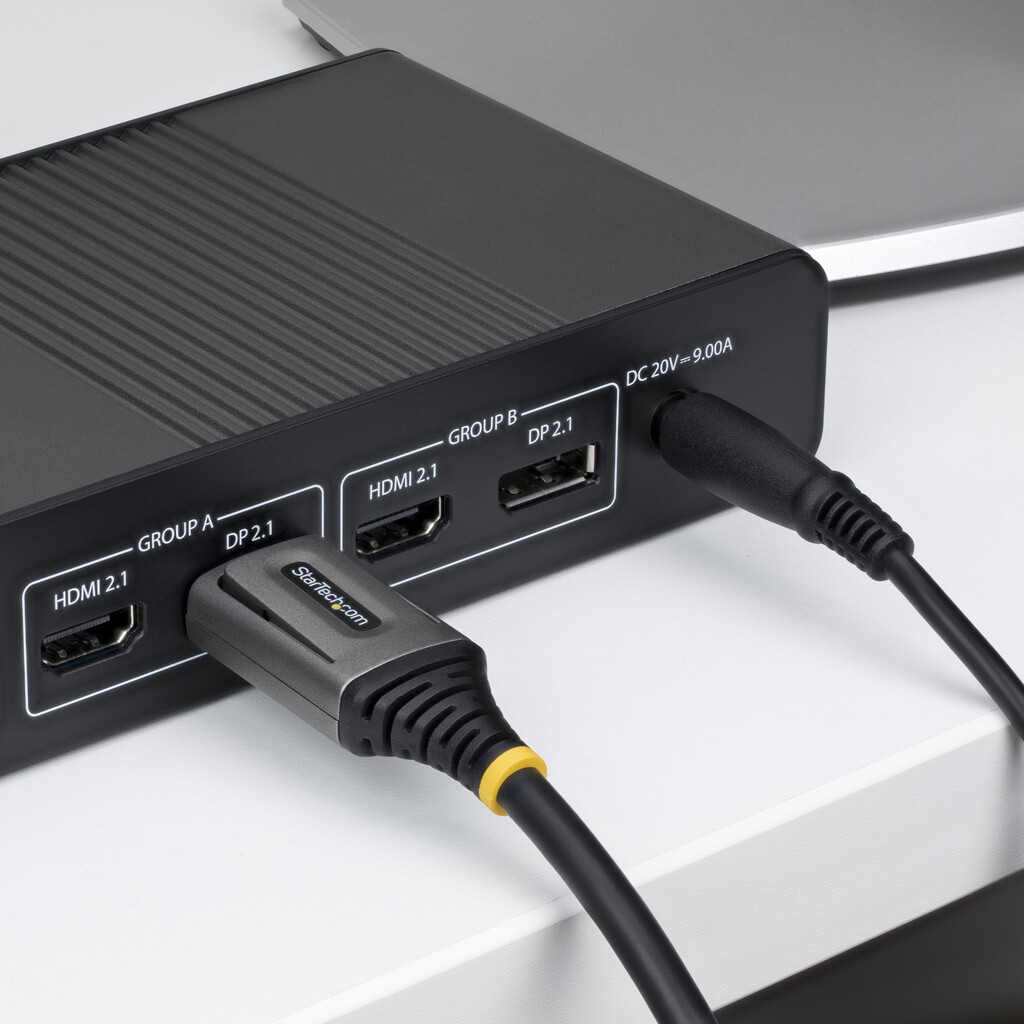 StarTech.com 2m DisplayPort 2.1 Kabel, VESA Gecertificeerde DP54 DisplayPort Kabel, Ongecomprimeerde 8K 60Hz, 10K 60Hz / 8K 144H - Afbeelding 7