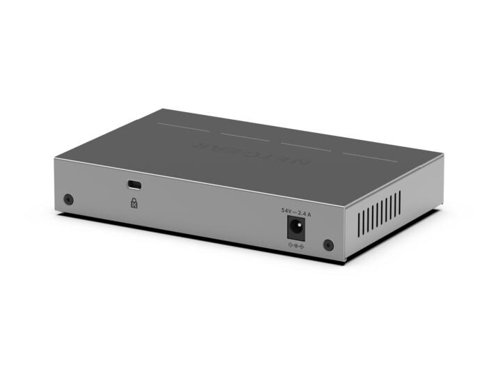 NETGEAR GS108EPP Unmanaged Gigabit Ethernet (10/100/1000) Power over Ethernet (PoE) Bureaublad-/wandmontage Grijs - Afbeelding 6