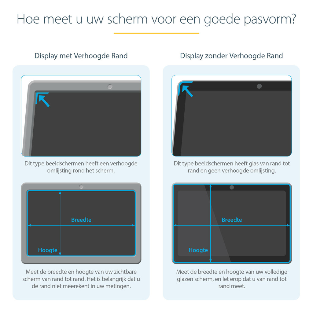 StarTech.com 13.3in Privacy Filter voor Laptop, Anti-Glans Privacy Scherm voor 16:9 Breedbeeld Displays, Laptop Monitor Screen - Afbeelding 11