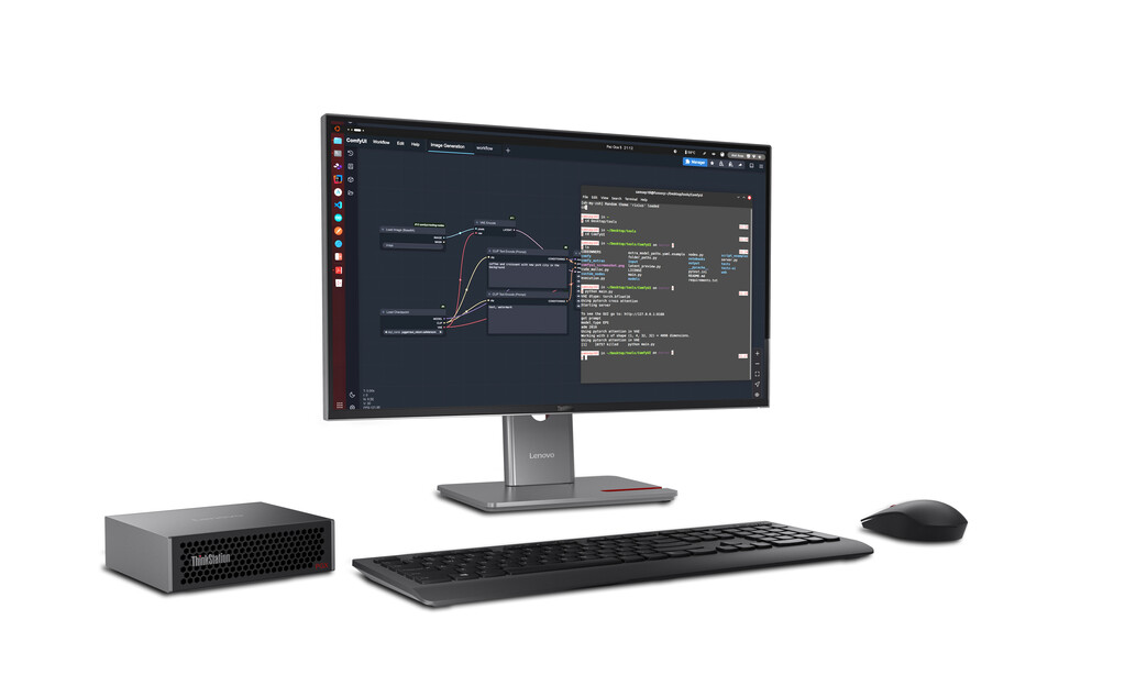 Lenovo ThinkStation PGX GB10 128 GB LPDDR5x-SDRAM 4 TB SSD DGX OS Mini Tower Mini PC Zwart - Afbeelding 10